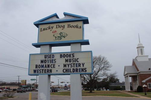 Lucky Dog Books, where Irish classes are held in Garland, Texas