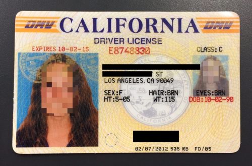 A fake California driver's license. This student reported using it at a wide range of New York City venues, including high-end clubs like Lavo NYC.