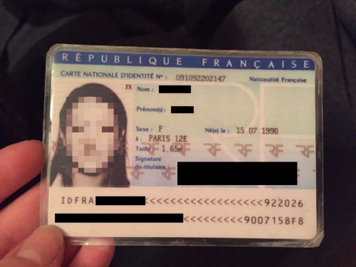 fake french id card generator